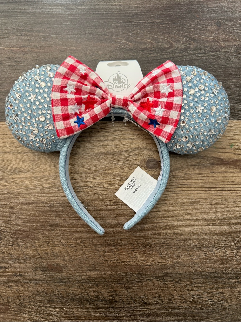 Disney Minnie Mouse Americana Ear Headband for Adults by BaubleBar